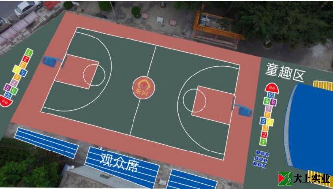籃球場(chǎng)設計效果圖