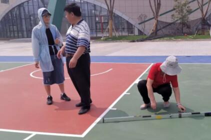 惠陽(yáng)路分校運動(dòng)場(chǎng)塑膠跑道工程竣工報告