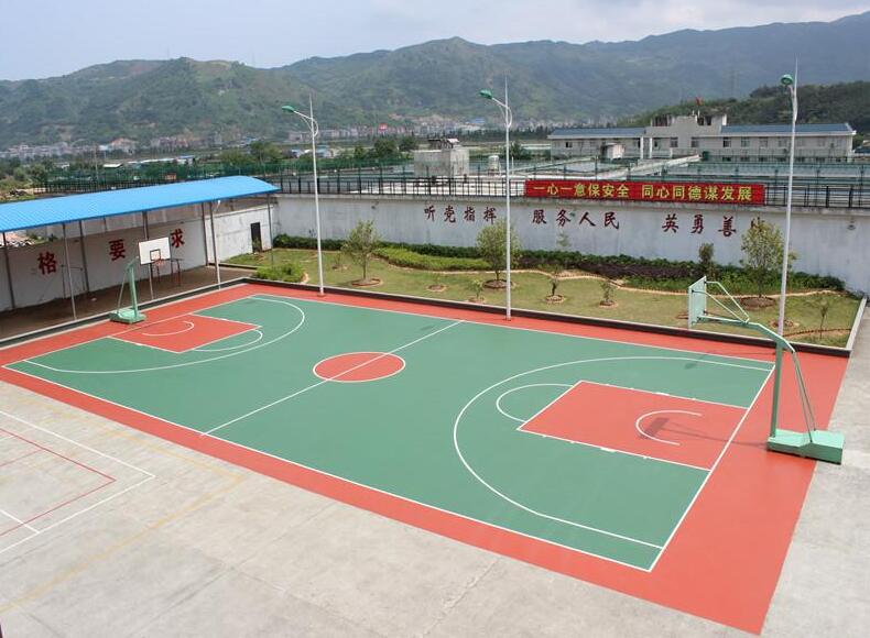 做一個(gè)硅PU籃球場(chǎng)多少錢(qián)
