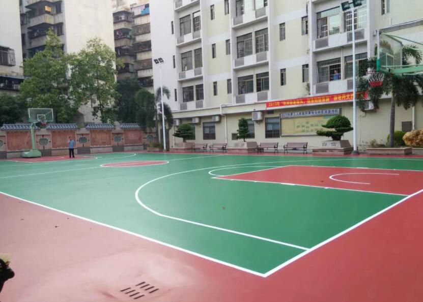 建塑膠籃球場(chǎng)多少錢(qián)
